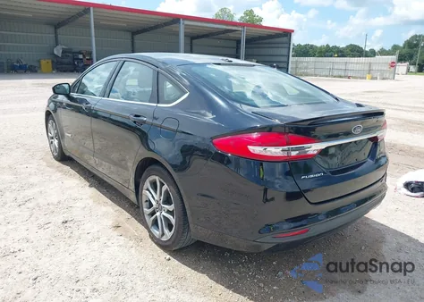 2017 Ford Fusion Hybrid Se из США, поврежденный, VIN 3FA6P0LU9HR254568